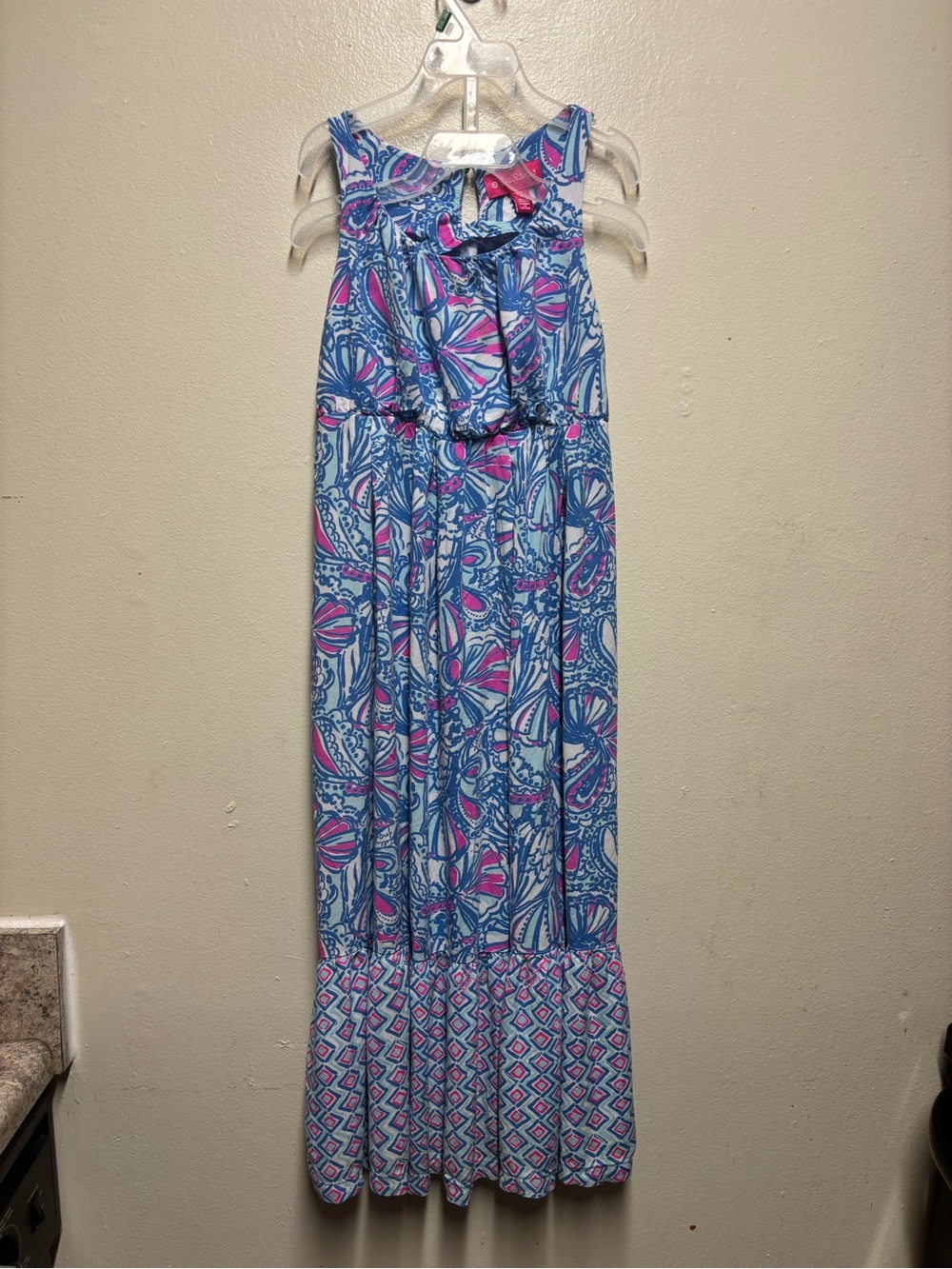 Lilly Pulitzer for Target Girls Maxi dress size small 6 Rayon